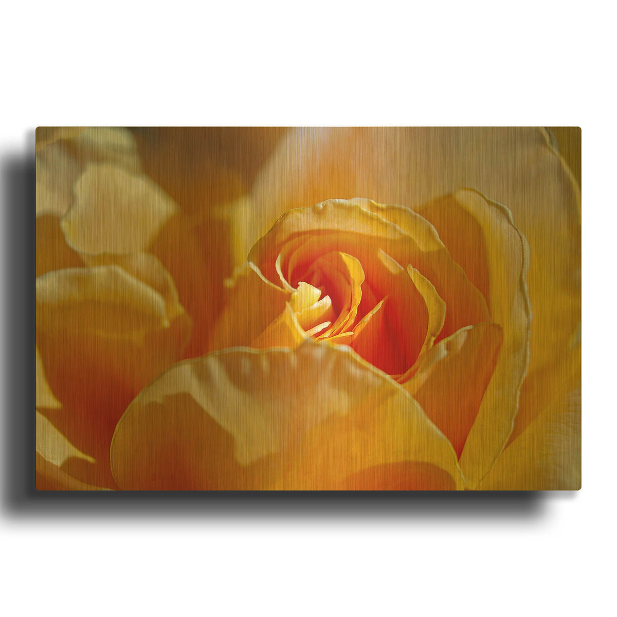 'Three' By SD Smart Gold Metal Wall Art