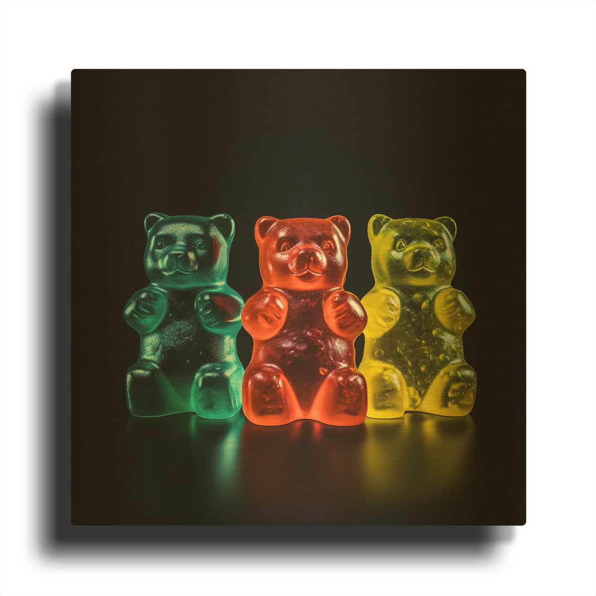 'Give me Candy' By Luxe Gold Metal Wall Art
