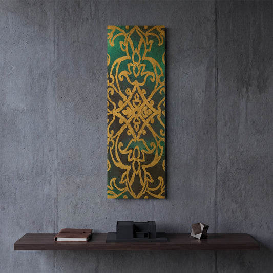 'Little Jewels VII' By Jess Aiken Gold Metal Wall Art