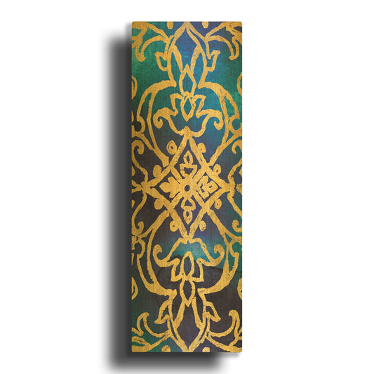 'Little Jewels VII' By Jess Aiken Gold Metal Wall Art