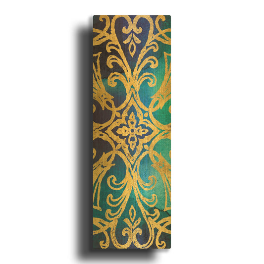 'Little Jewels VIII' By Jess Aiken Gold Metal Wall Art