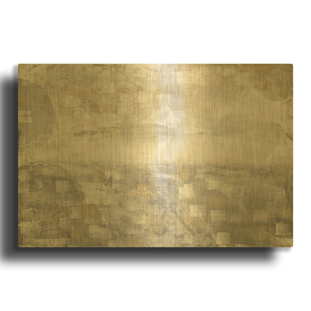 'Misty Morning' By Sarah Adams Gold Metal Wall Art