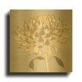 'Sarahs Garden Gatsby IV' By Sarah Adams Gold Metal Wall Art