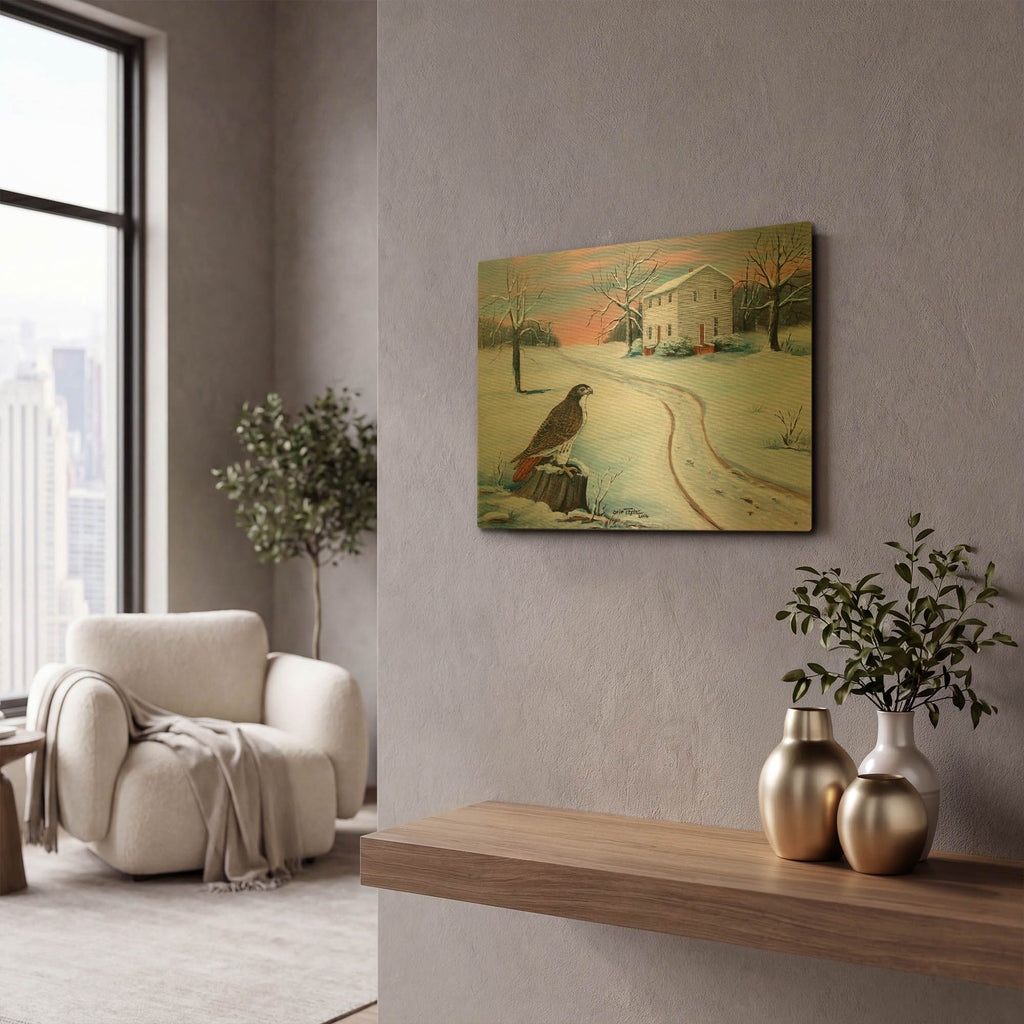 'Old St. Paul' By Arie Reinhardt Taylor Gold Metal Wall Art