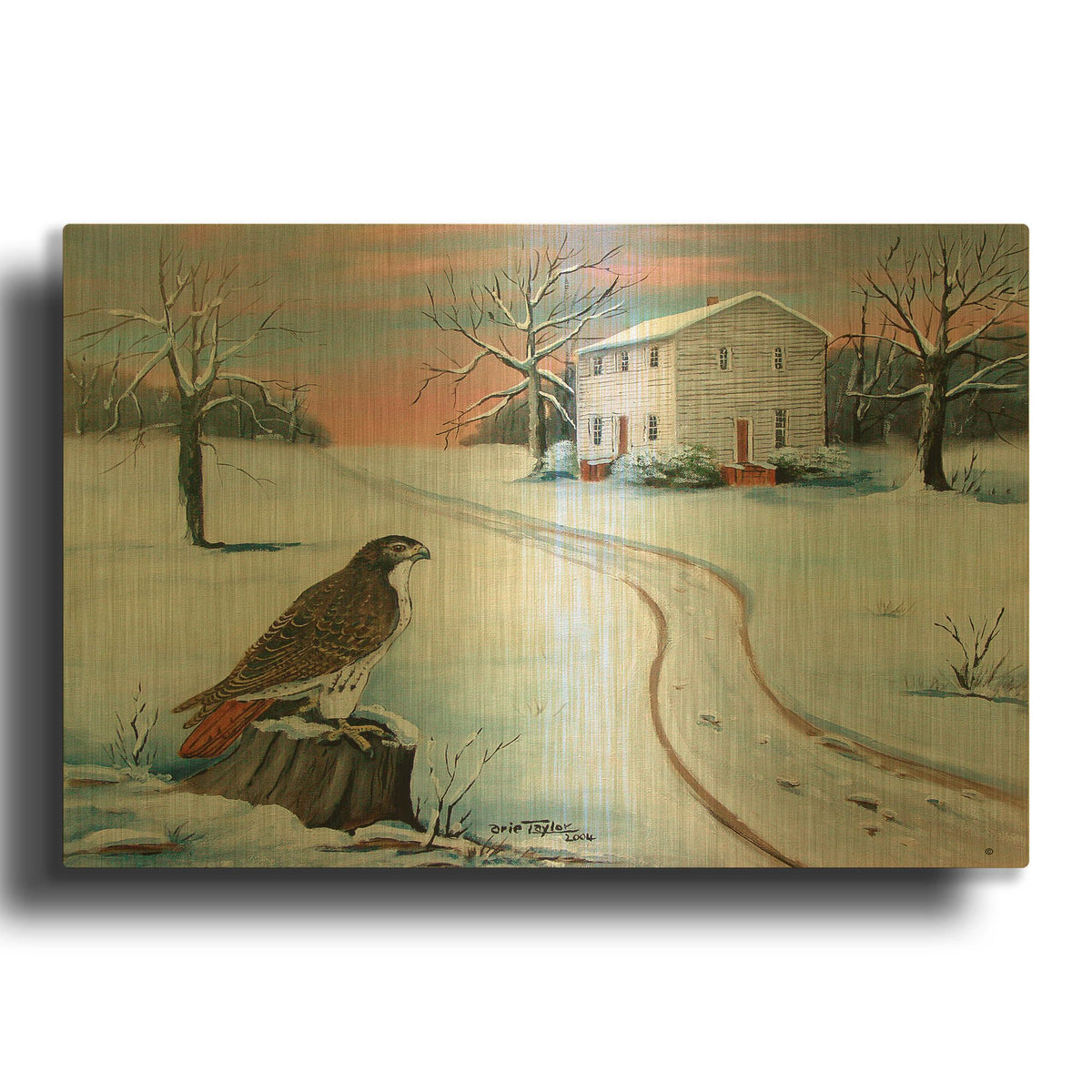 'Old St. Paul' By Arie Reinhardt Taylor Gold Metal Wall Art