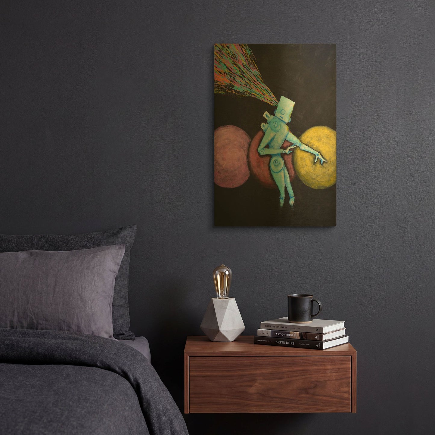 'Breakout' By Craig Snodgrass Gold Metal Wall Art