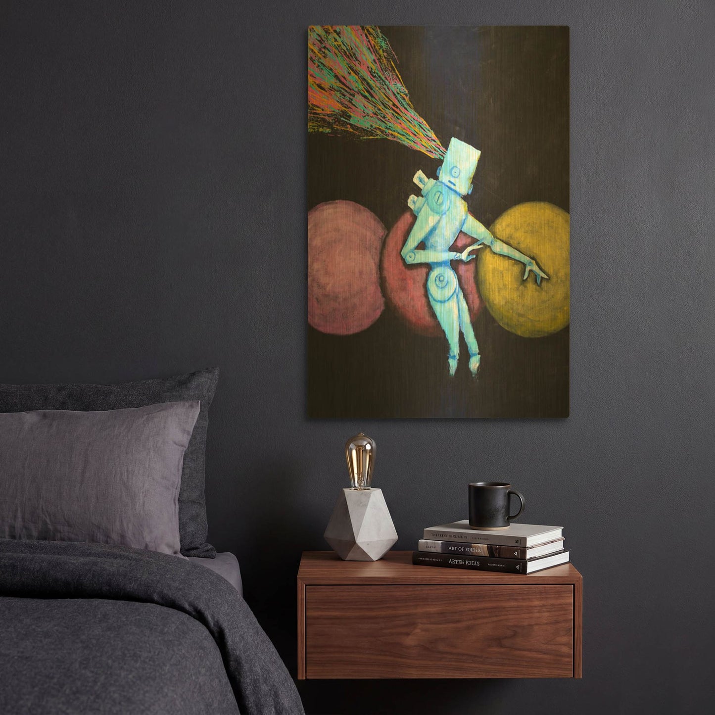 'Breakout' By Craig Snodgrass Gold Metal Wall Art