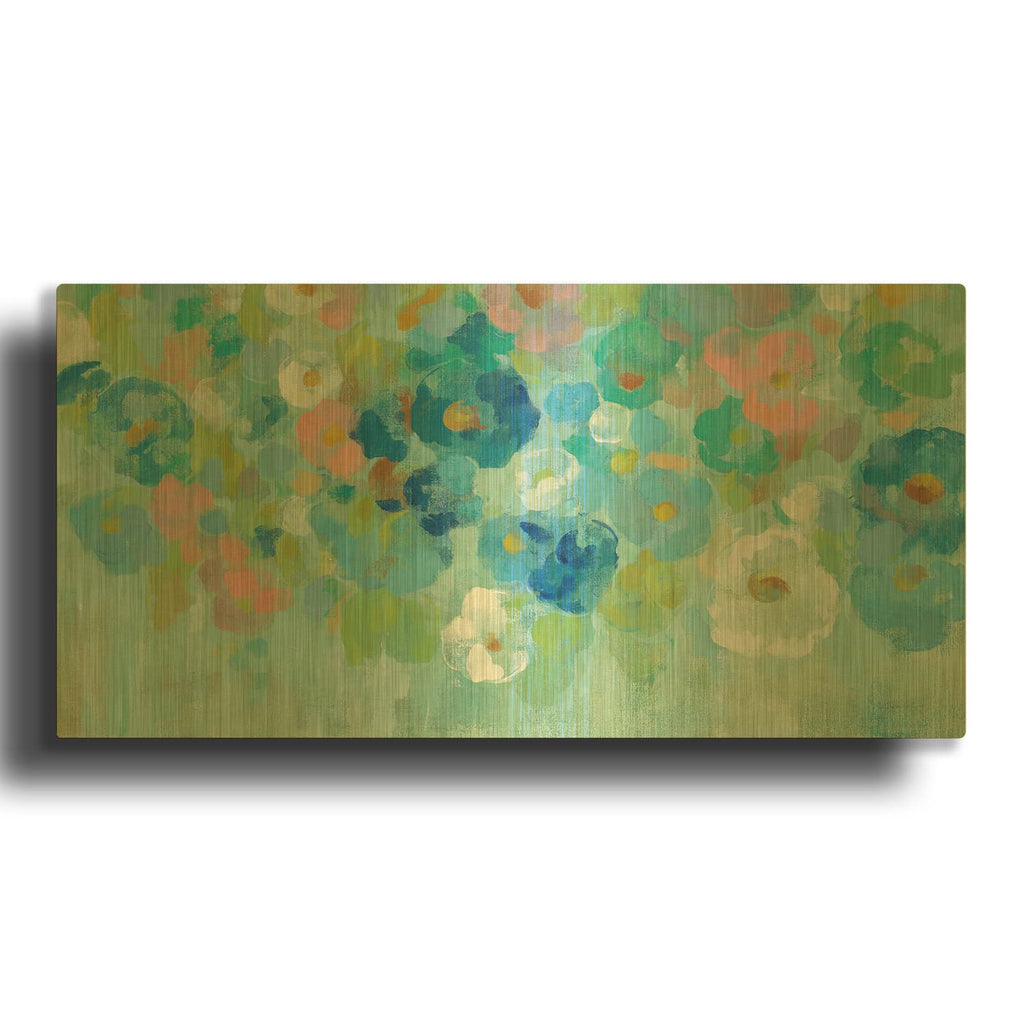 'Spring Aroma I' By Silvia Vassileva Gold Metal Wall Art