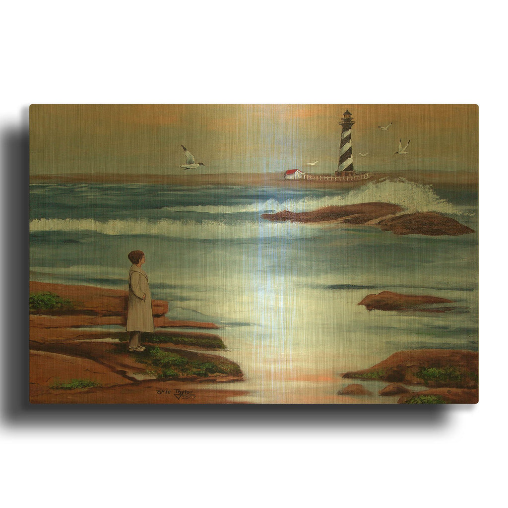 'The Guiding Light' By Arie Reinhardt Taylor Gold Metal Wall Art