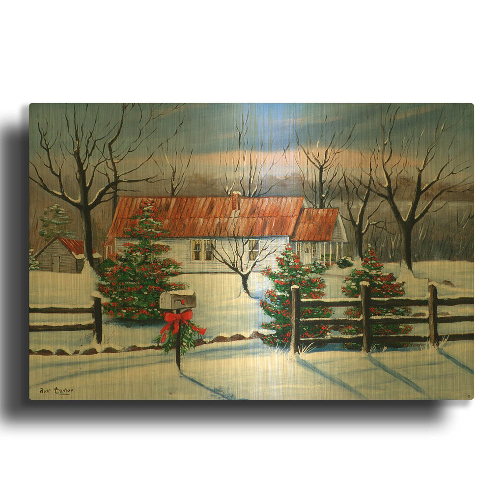 'Mom and Dad' By Arie Reinhardt Taylor Gold Metal Wall Art