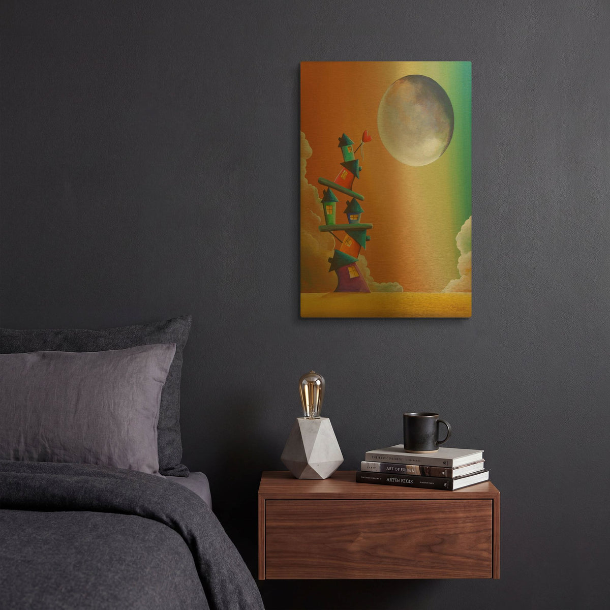 'I Bring You My Love' By Cindy Thornton Gold Metal Wall Art