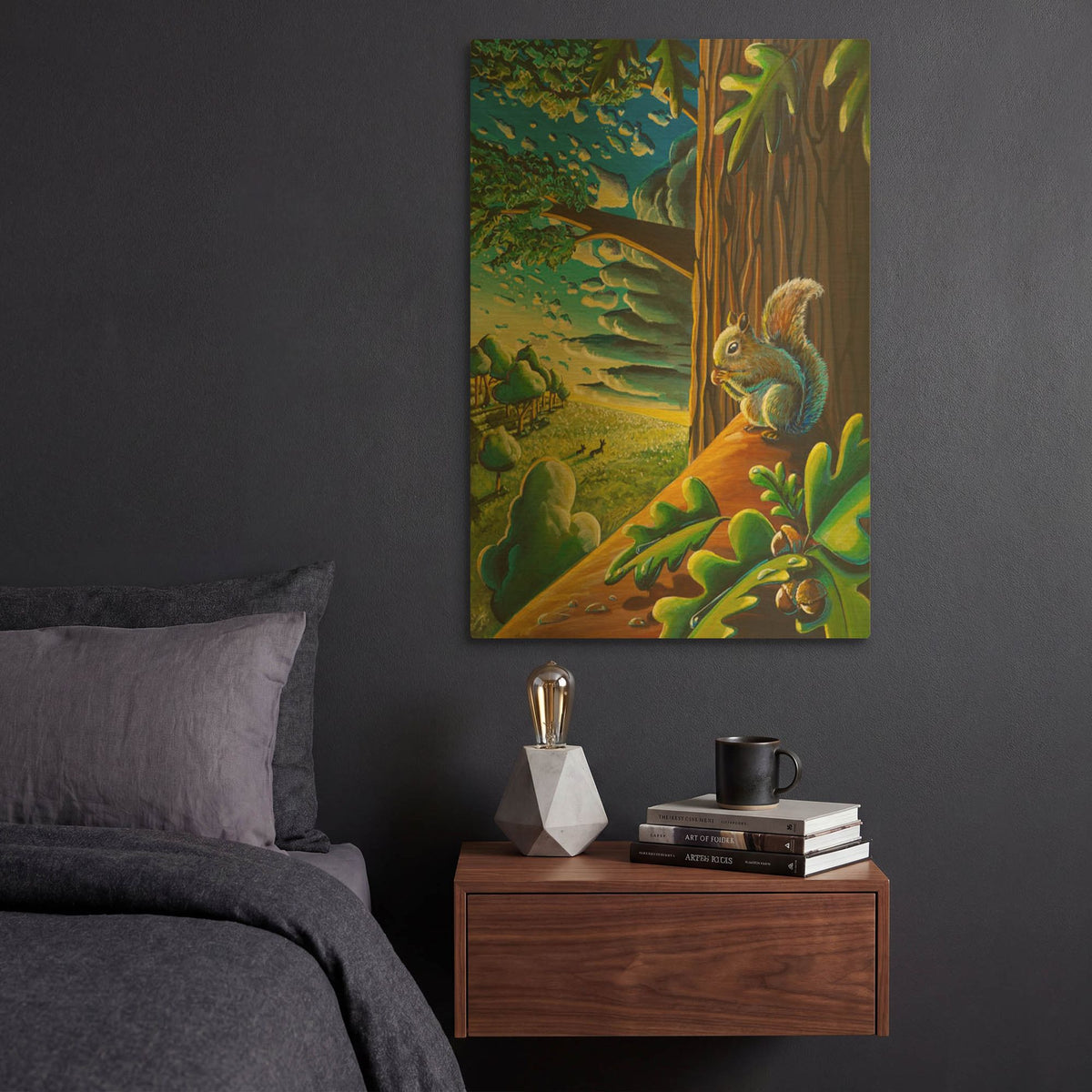 'Bambi 4' By Cindy Thornton Gold Metal Wall Art