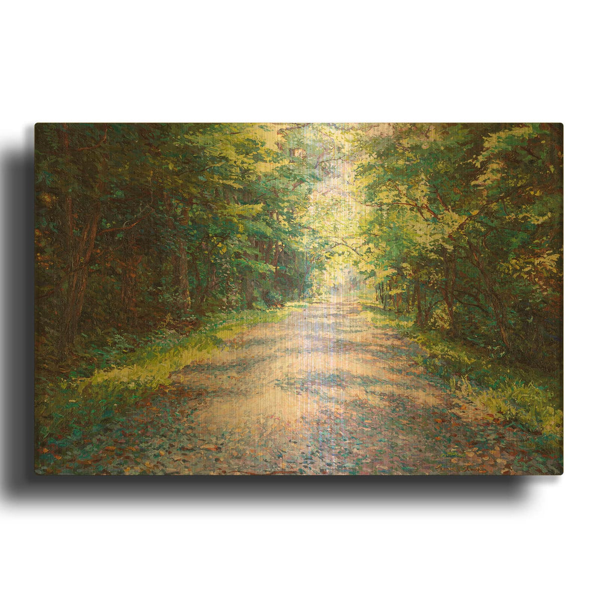'Song of Summer' By Joanne Towers Gold Metal Wall Art