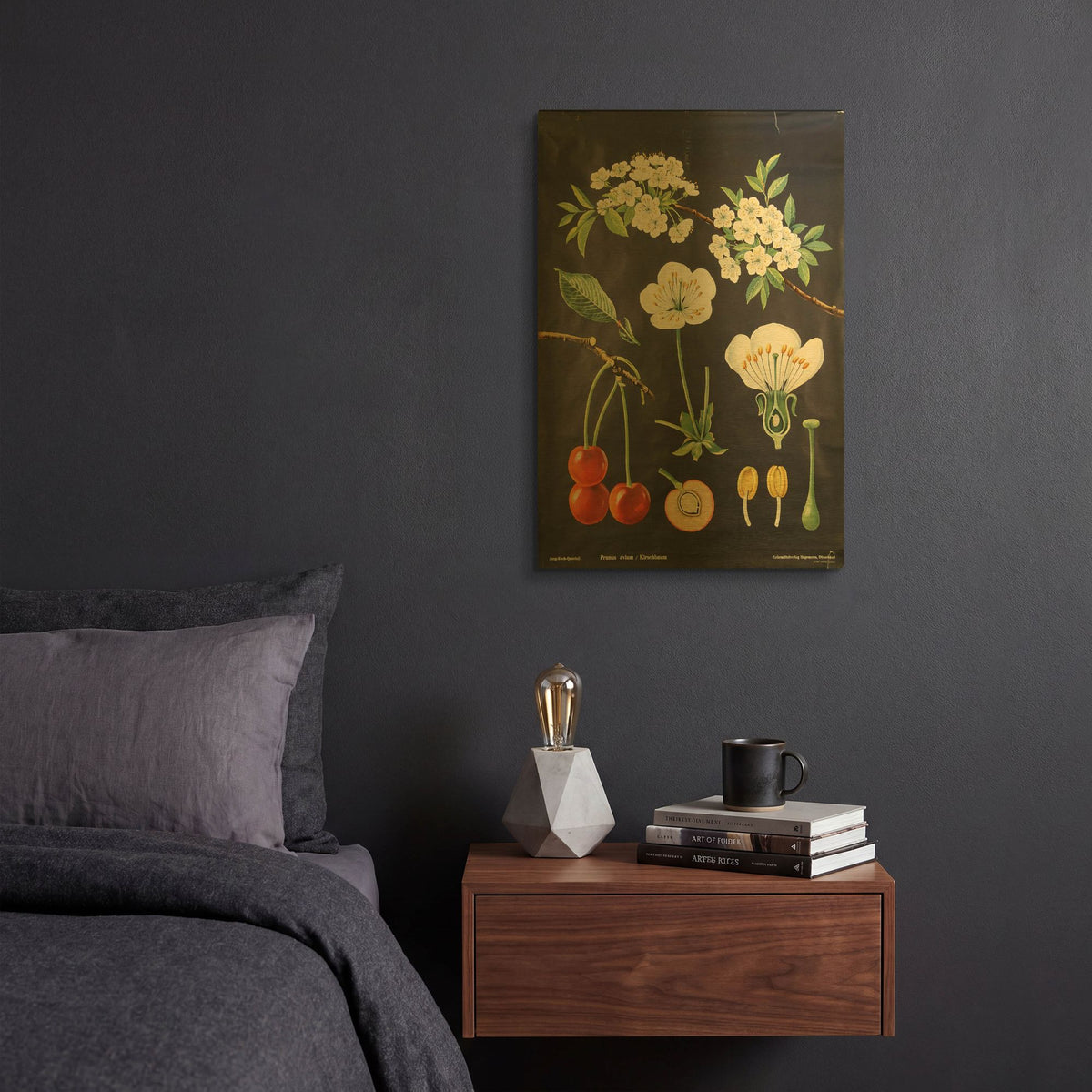 'Eat Veggies' By Vintage Posters Gold Metal Wall Art