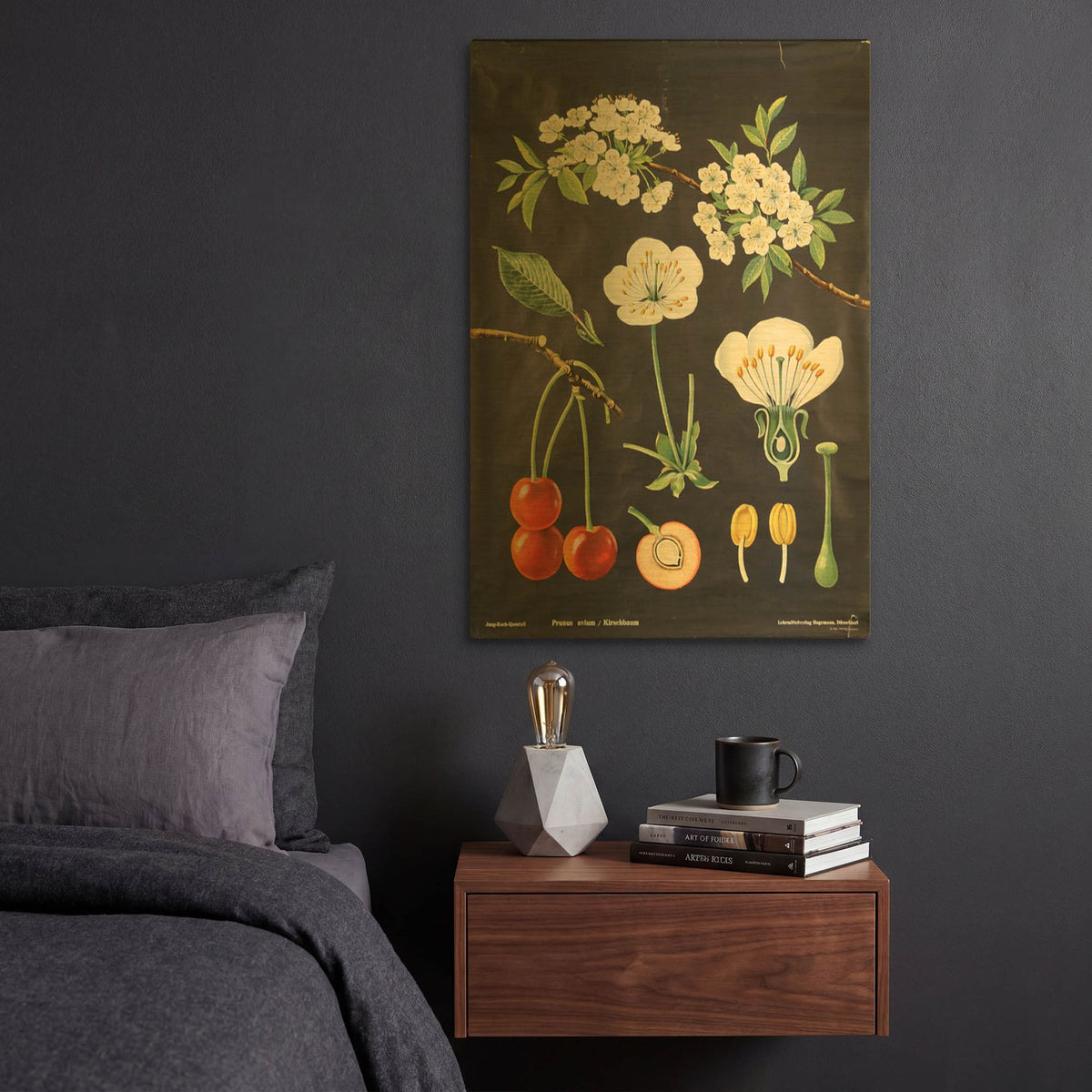 'Eat Veggies' By Vintage Posters Gold Metal Wall Art