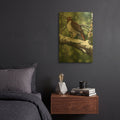'Red Tailed Hawk' By William Vanderdasson Gold Metal Wall Art