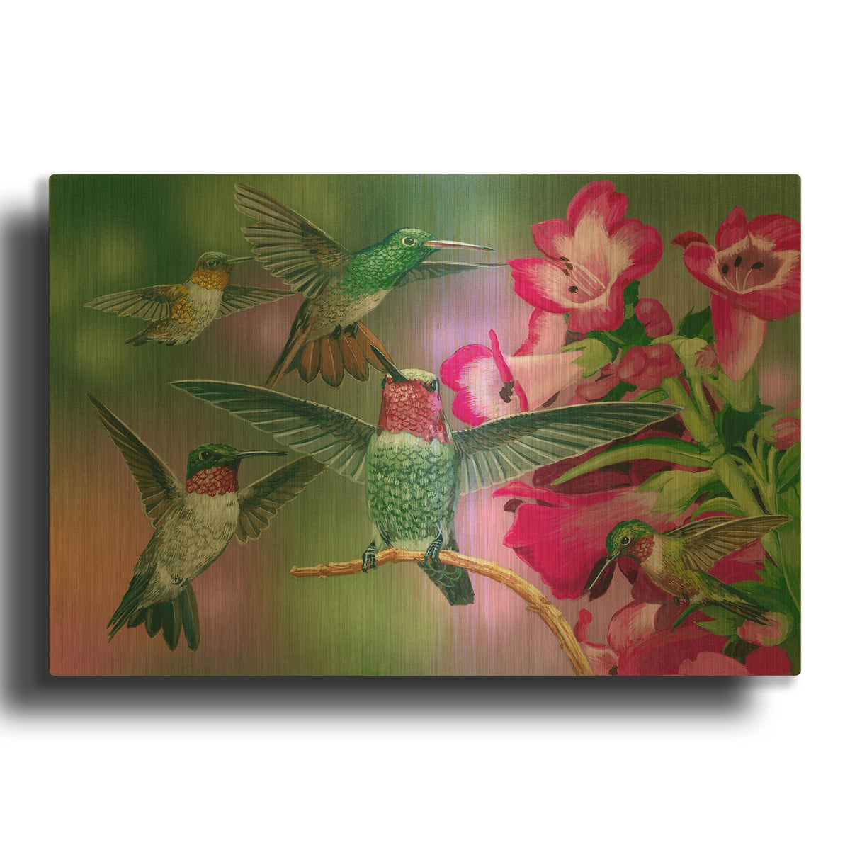 'Up And Away' By William Vanderdasson Gold Metal Wall Art