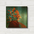 'Free-Spirited' By Diogo Verissimo Gold Metal Wall Art