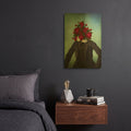 'Mr Romantic' By Diogo Verissimo Gold Metal Wall Art
