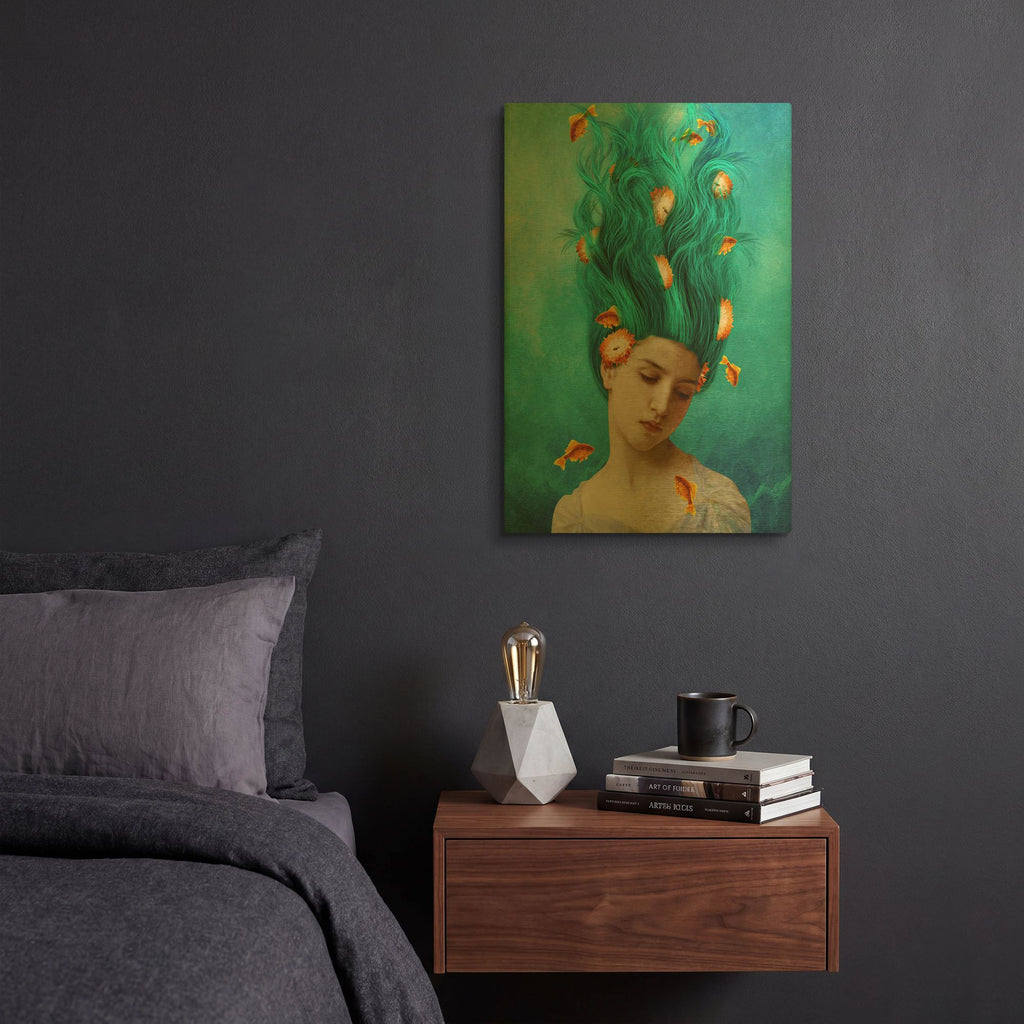 'Sweet Allure' By Diogo Verissimo Gold Metal Wall Art