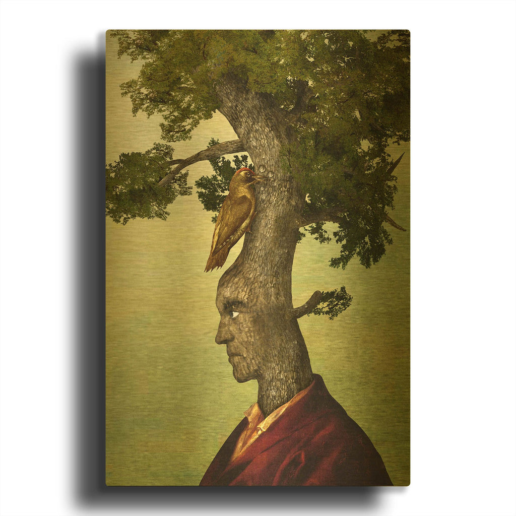 'Tenacious' By Diogo Verissimo Gold Metal Wall Art
