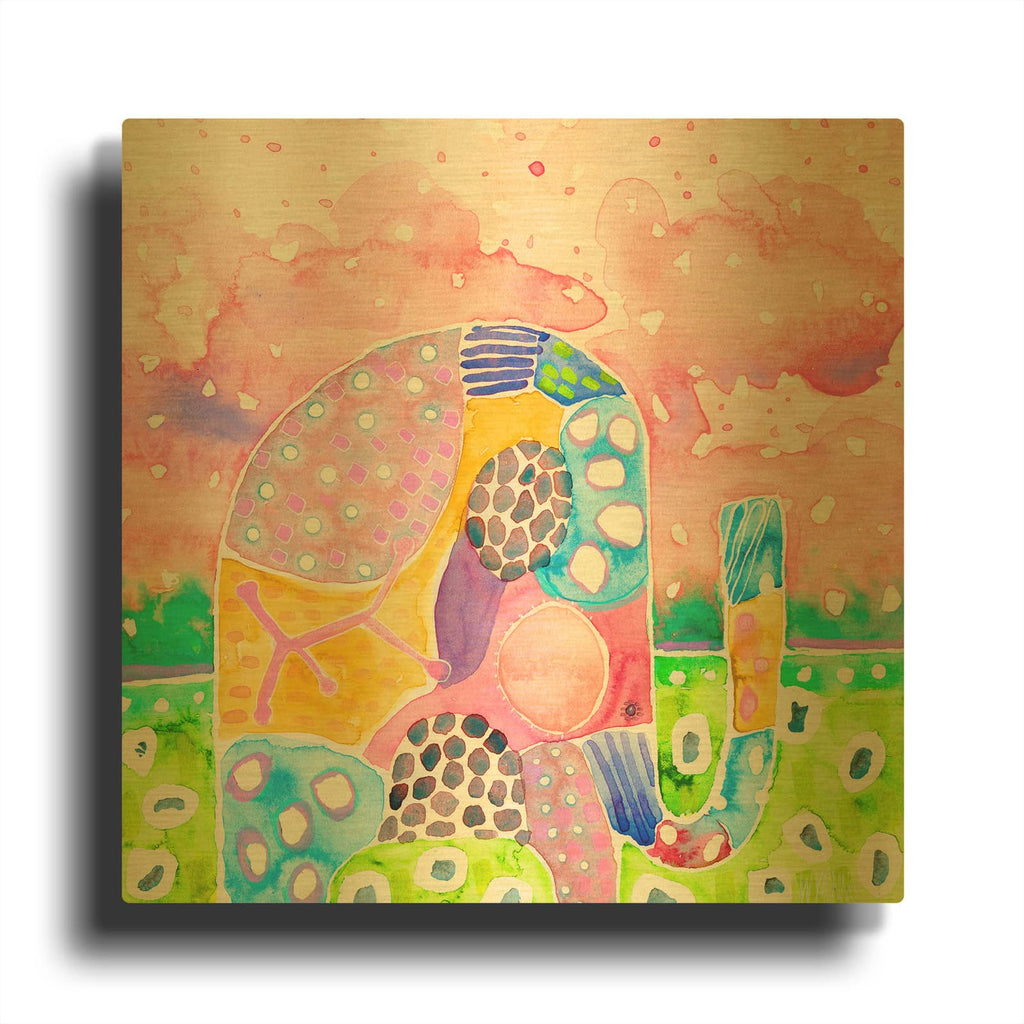 'Charmed' By Wyanne Gold Metal Wall Art