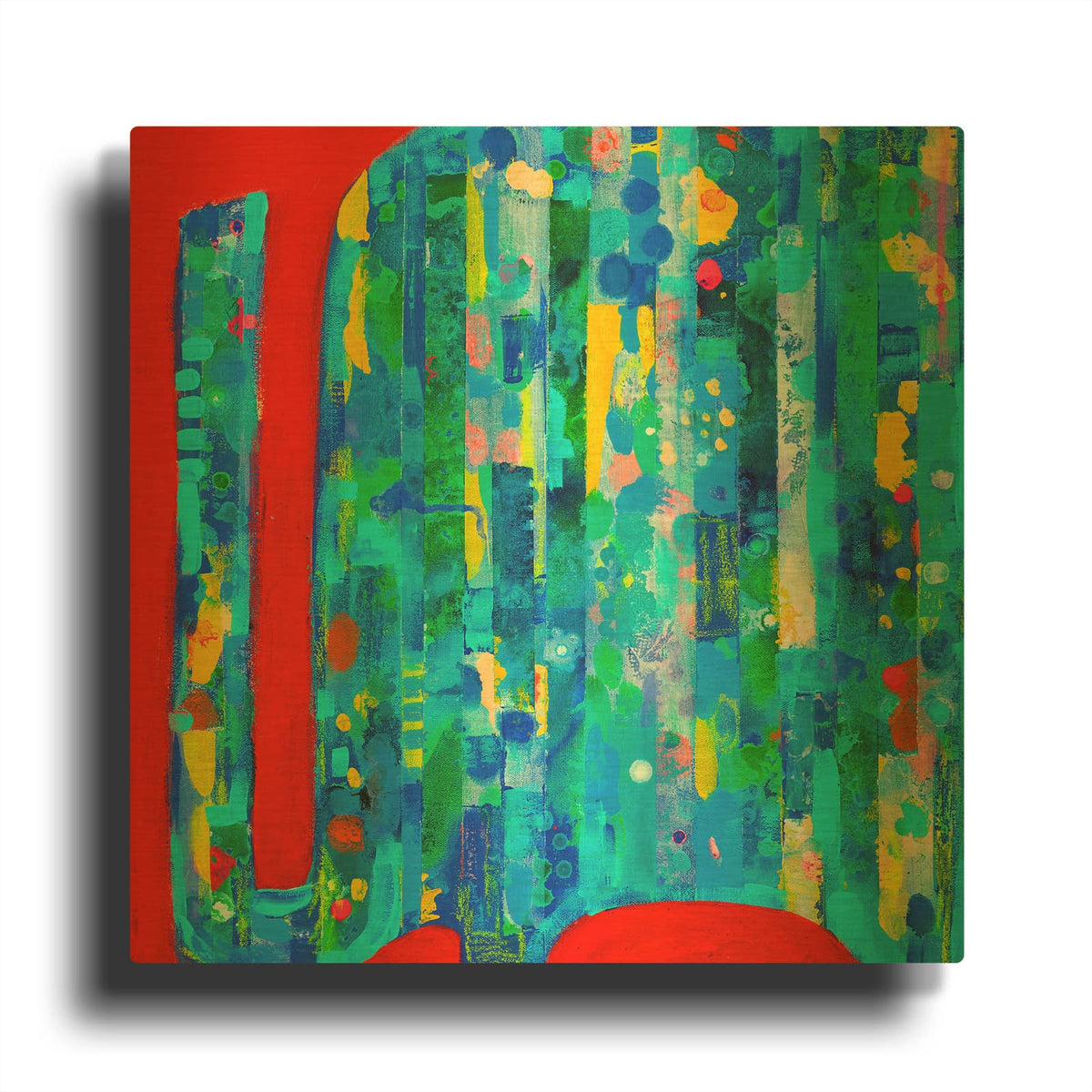 'Sillielliness' By Wyanne Gold Metal Wall Art