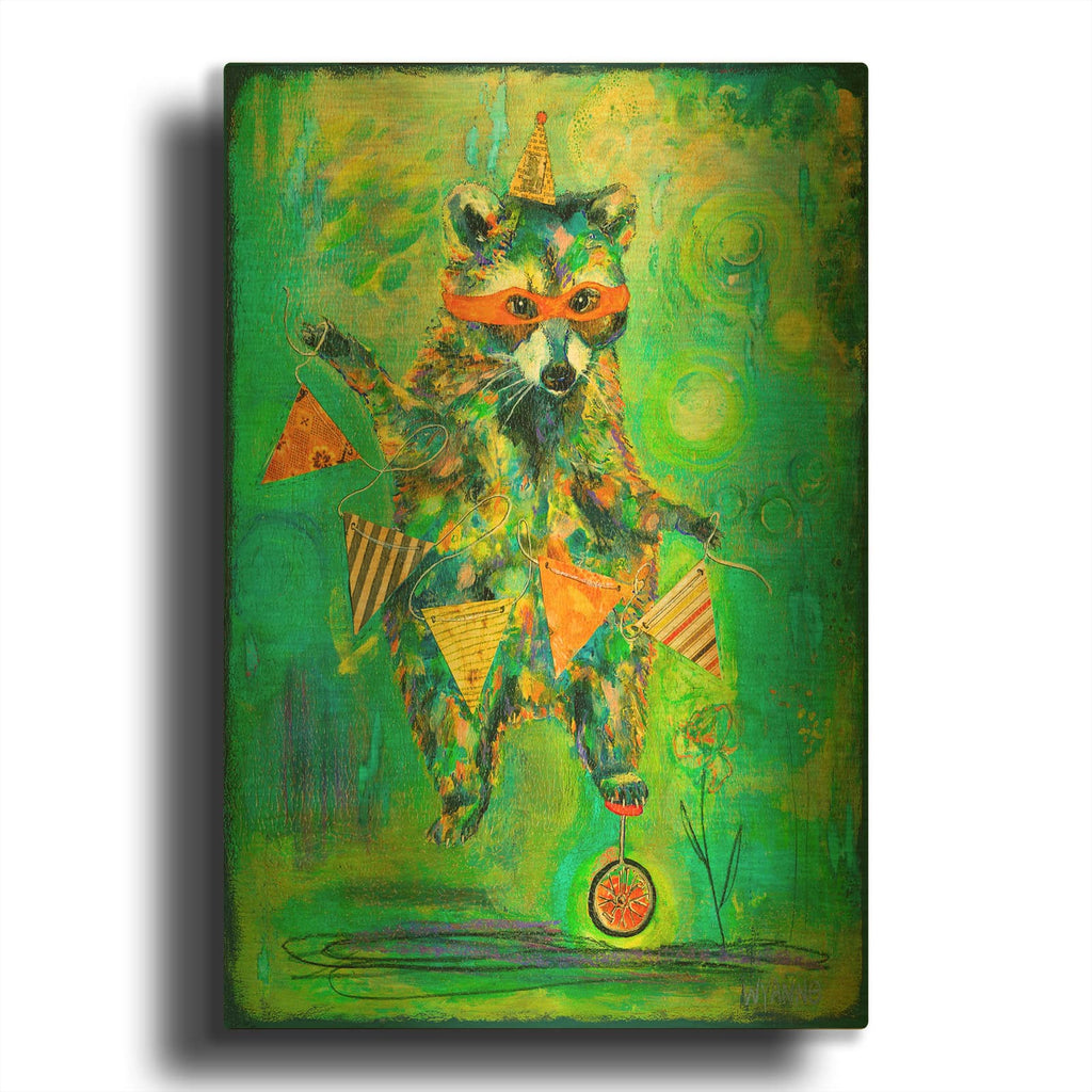 'The Imposter' By Wyanne Gold Metal Wall Art