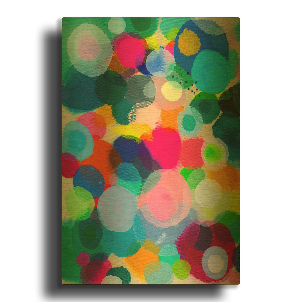 'Power Wins One' By Wyanne Gold Metal Wall Art