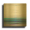 'Sunset 45' By Hilary Winfield Gold Metal Wall Art