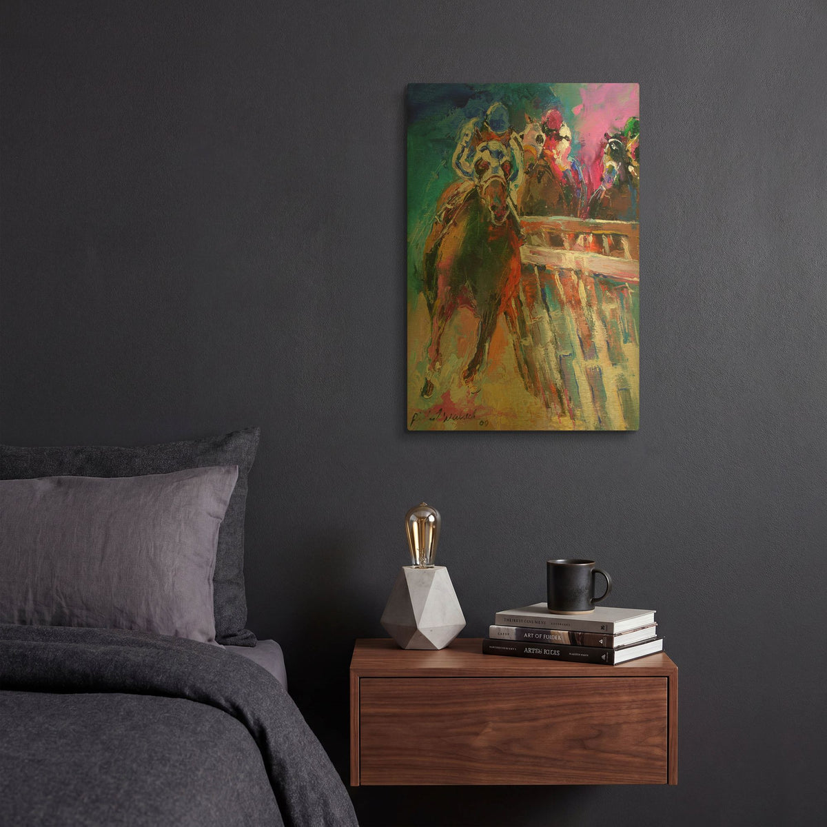 'Last Leg' By Richard Wallich Gold Metal Wall Art