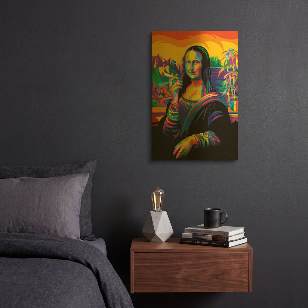 'Mona Lisa' By Bob Weer Gold Metal Wall Art
