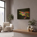 'Alligator' By Bob Weer Gold Metal Wall Art