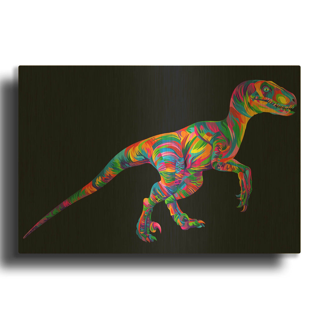 'Raptor' By Bob Weer Gold Metal Wall Art