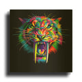 'Sabertooth' By Bob Weer Gold Metal Wall Art
