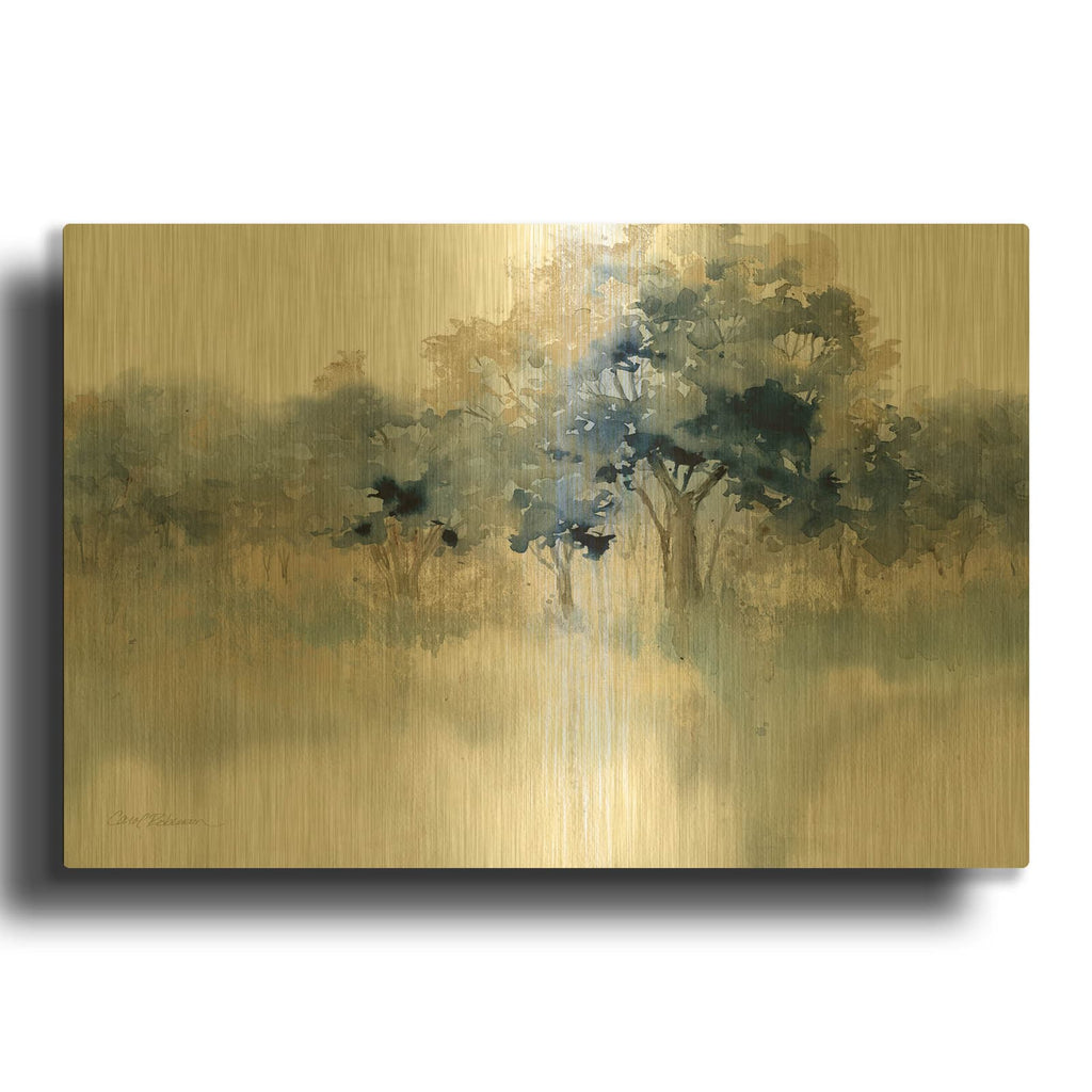 'Waters Edge II' By Carol Robinson Gold Metal Wall Art