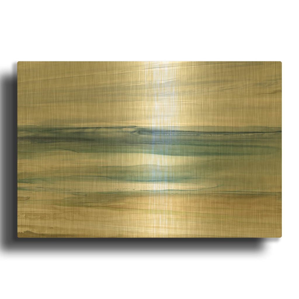 'Ocean Breeze' By Carol Robinson Gold Metal Wall Art