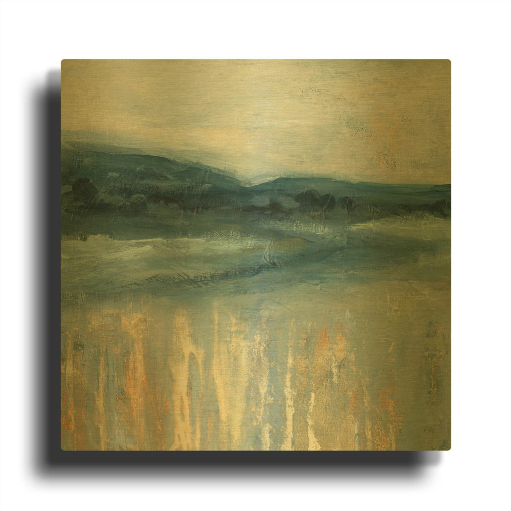 'Long Road Home' By Carol Robinson Gold Metal Wall Art