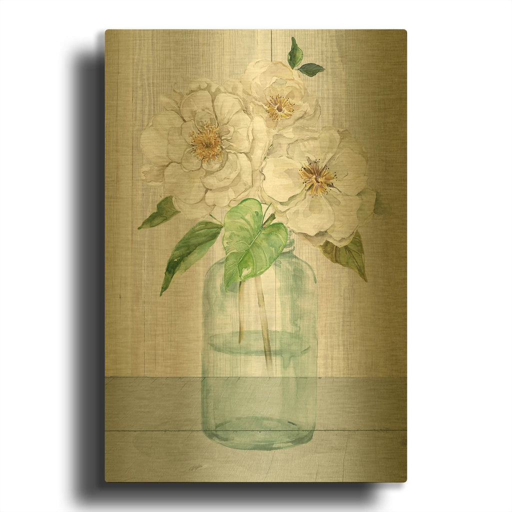'Sunny Day Revisited I' By Carol Robinson Gold Metal Wall Art