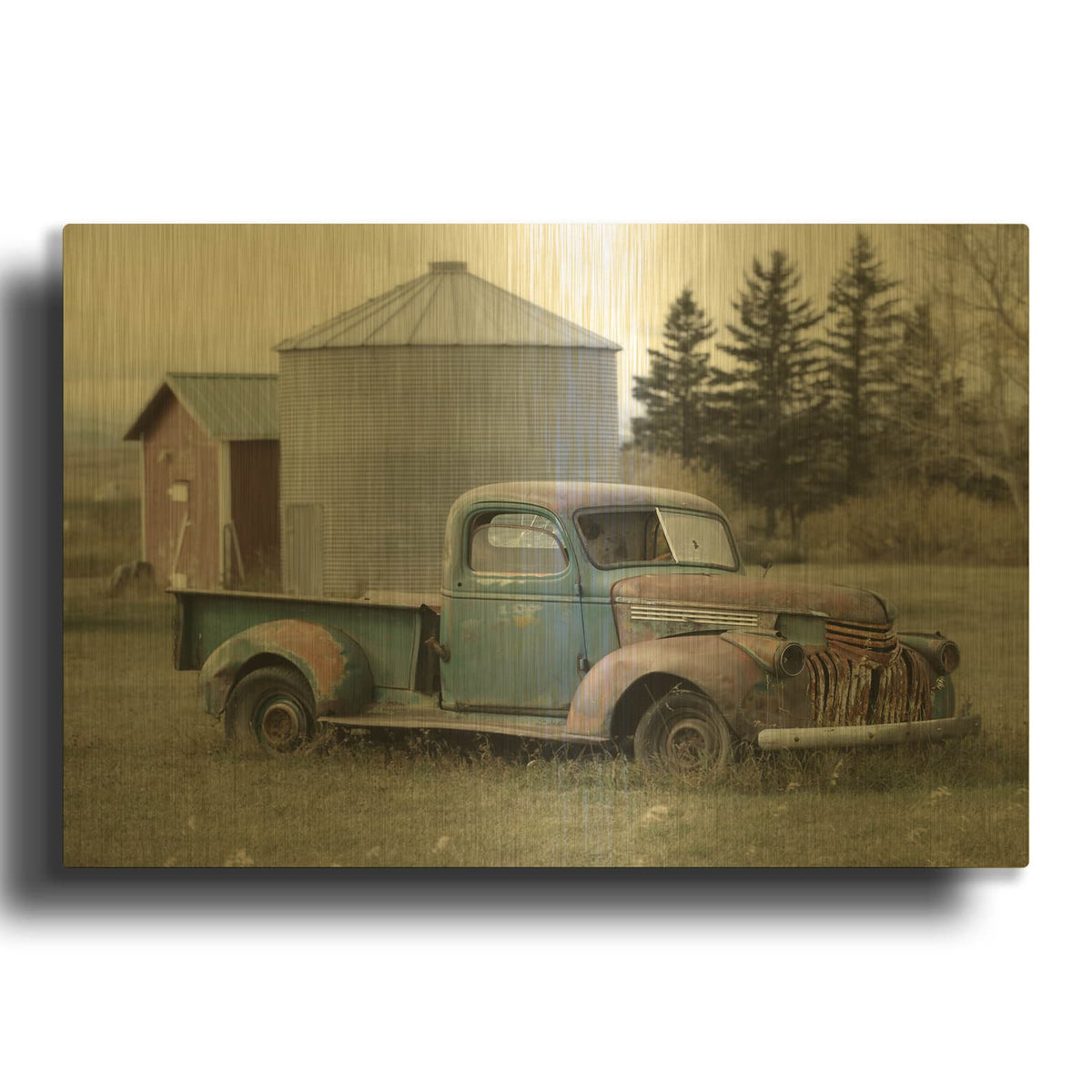 'Well Deserved Rest' By Carol Robinson Gold Metal Wall Art
