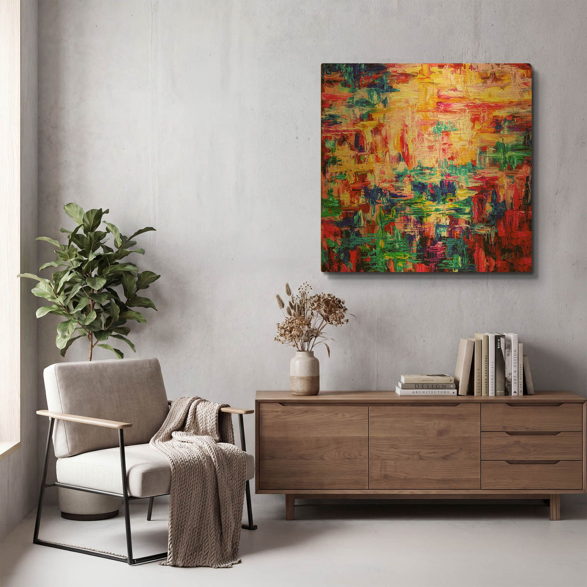 'Vincent' By Lena Owens Gold Metal Wall Art