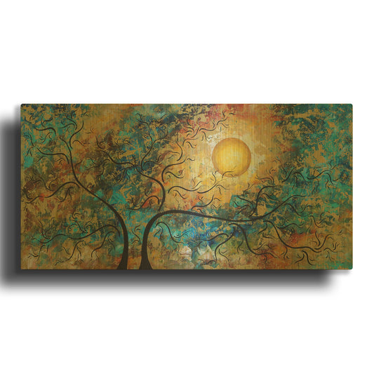 'Breathtaking' By Megan Duncanson Gold Metal Wall Art