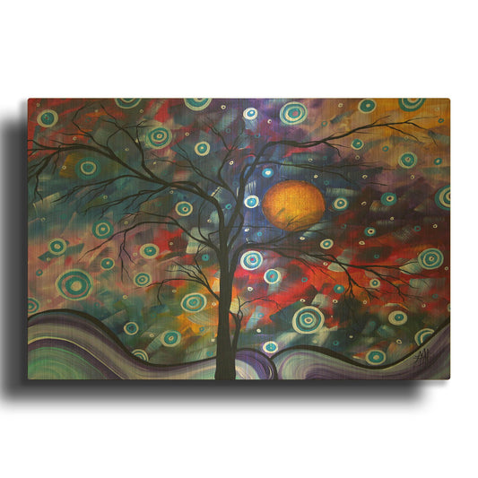 'See the Beauty' By Megan Duncanson Gold Metal Wall Art
