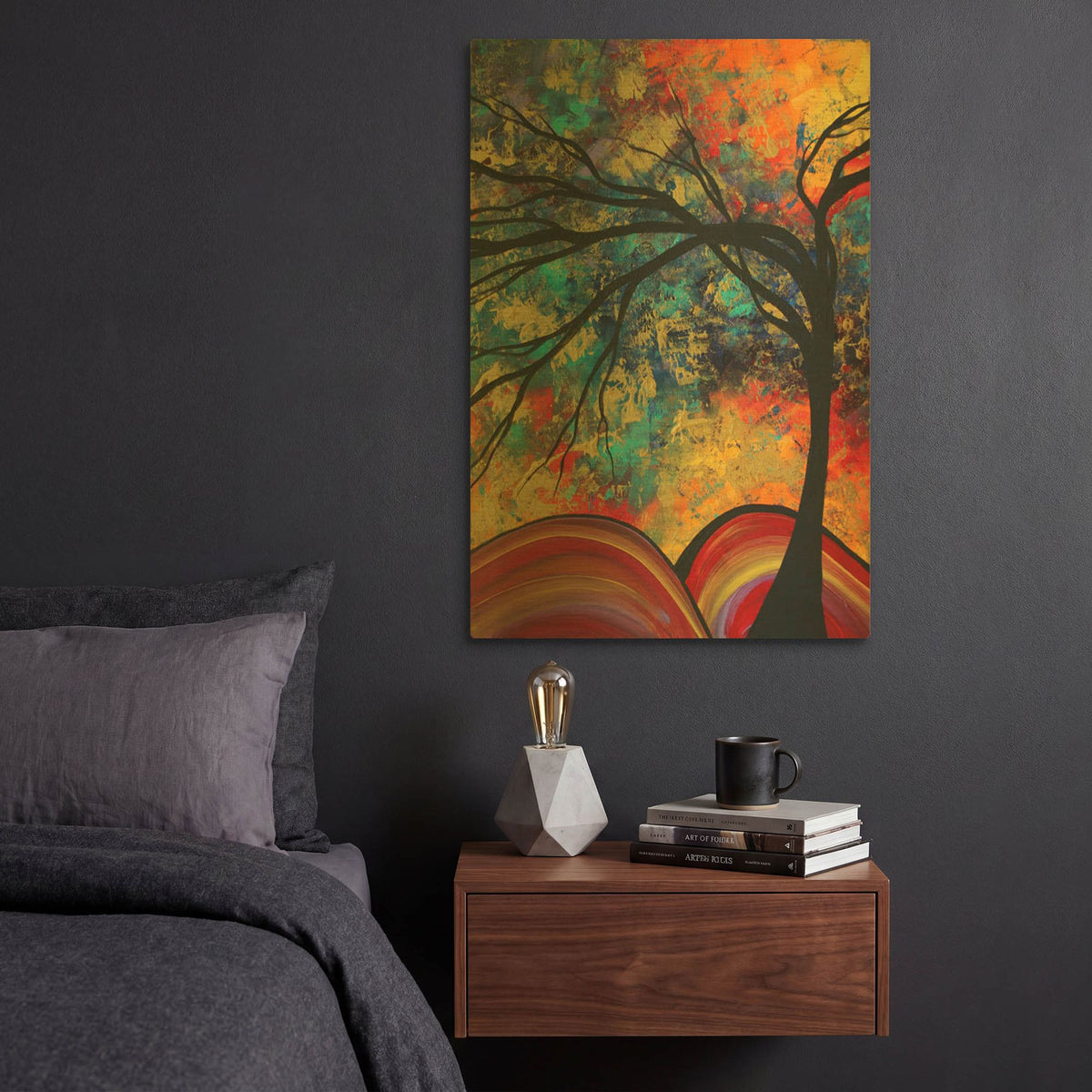 'Go Forth 2' By Megan Duncanson Gold Metal Wall Art