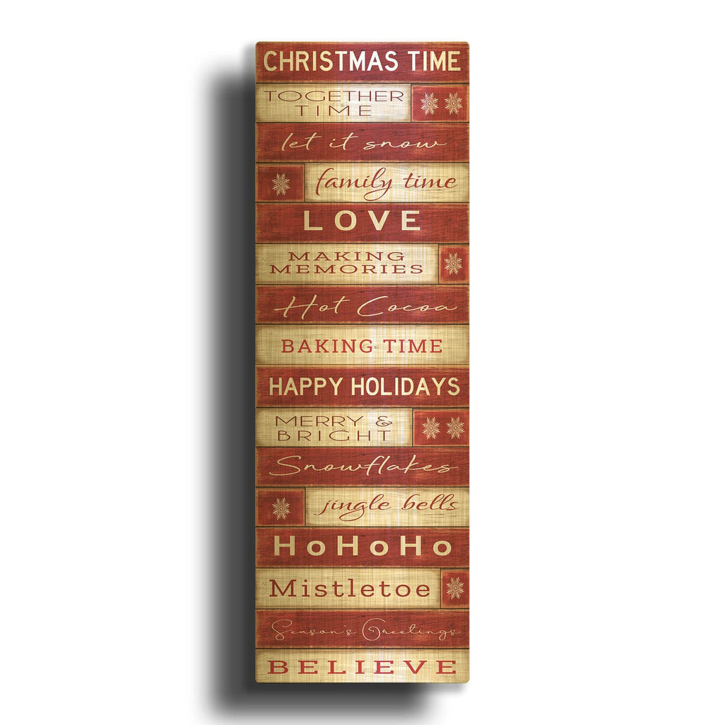 'Christmas Tree' By Cindy Jacobs Gold Metal Wall Art