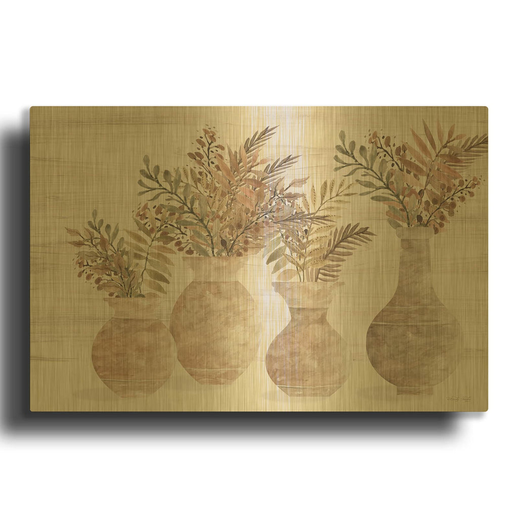 'Desert Dreams I' By Cindy Jacobs Gold Metal Wall Art