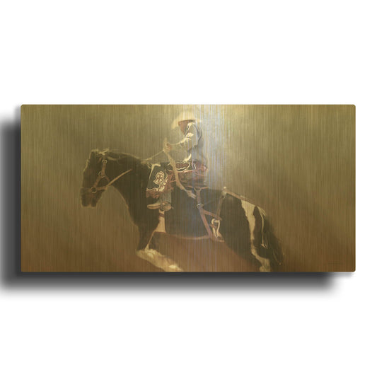 'Rockin' By Kari Brooks Gold Metal Wall Art