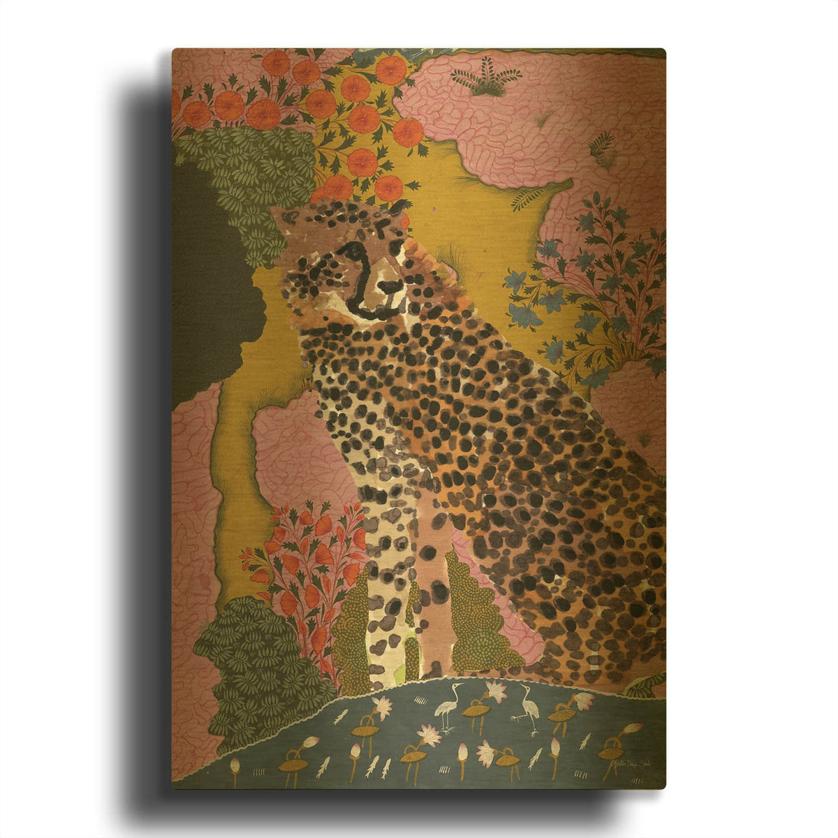 ''' By Stellar Design Studio Gold Metal Wall Art