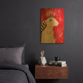 'Deep Inside' By The Secret Hermit Gold Metal Wall Art