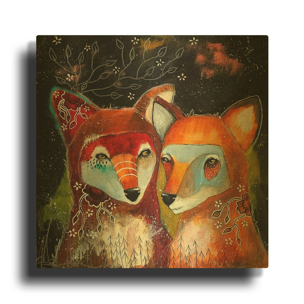 'Home Is Wherever You Are' By The Secret Hermit Gold Metal Wall Art
